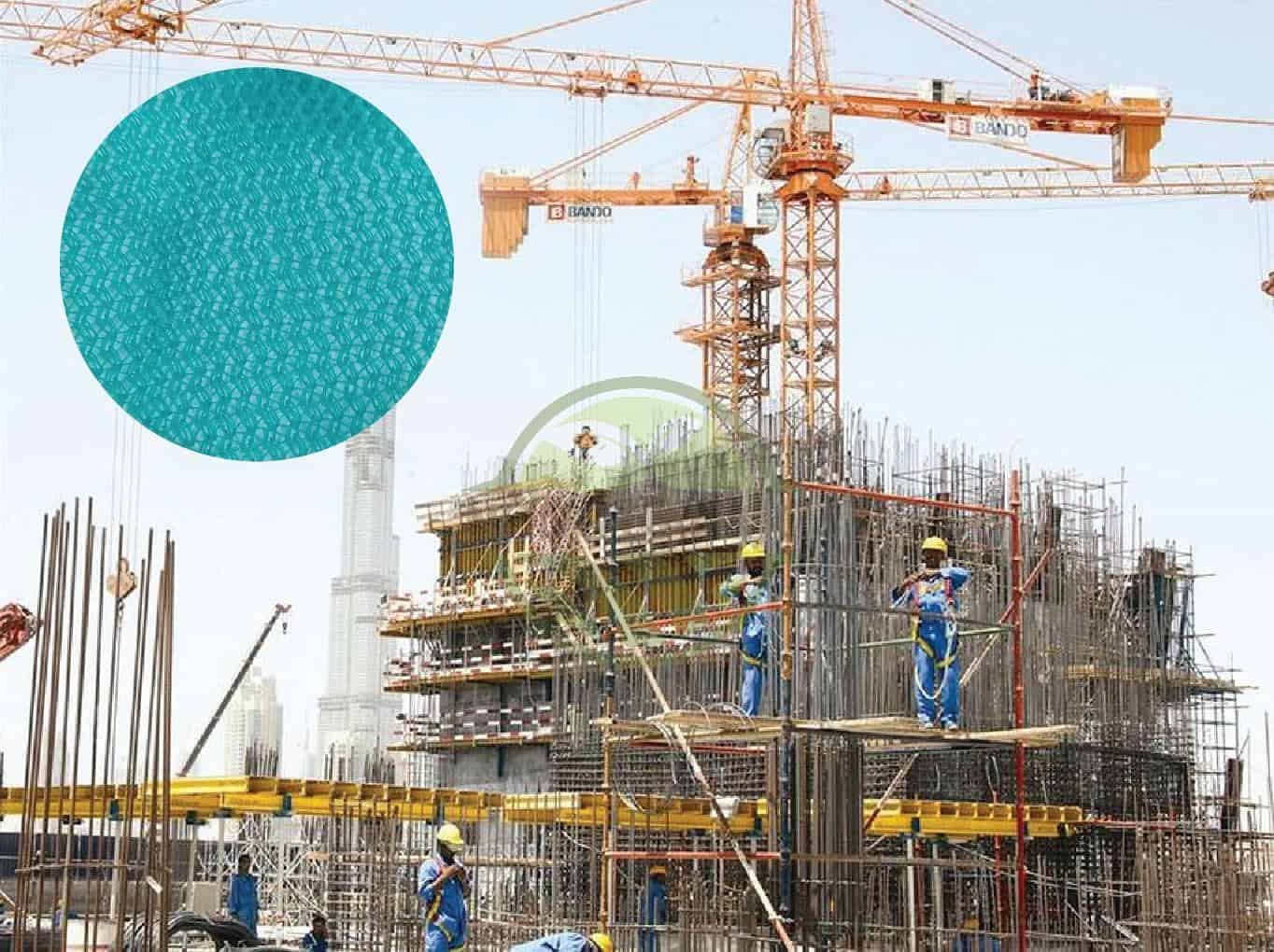 Lưới Chắn Bụi Màu Xanh Ngọc 8 Lưới chắn bụi màu xanh ngọc