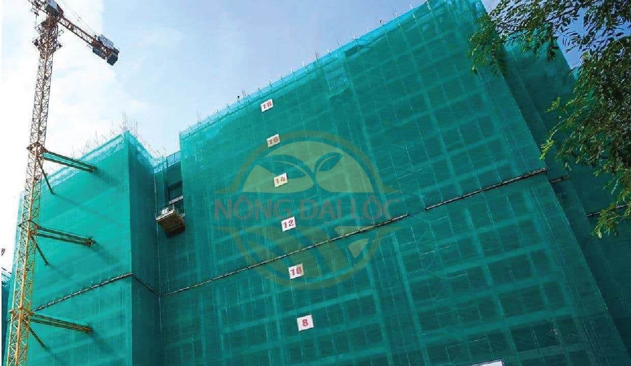 Lưới Chắn Bụi Màu Xanh Ngọc 7 Lưới chắn bụi màu xanh ngọc