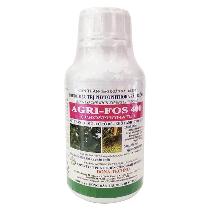 AGRI-FOS 400SL - Thuốc Đặc Trị Bệnh Nứt Thân, Xì Mủ, Lở Cổ Rễ, Thối Quả 6 AGRI-FOS 400SL