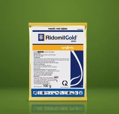 Thuốc trừ bệnh cây trồng Ridomil Gold 68WG -100g