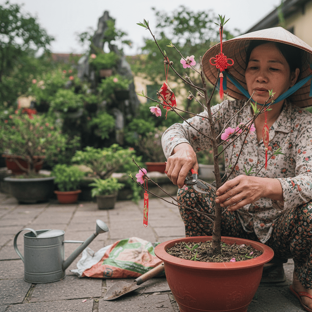 1. Tại Sao Cần Chăm Sóc Đào Sau Tết?