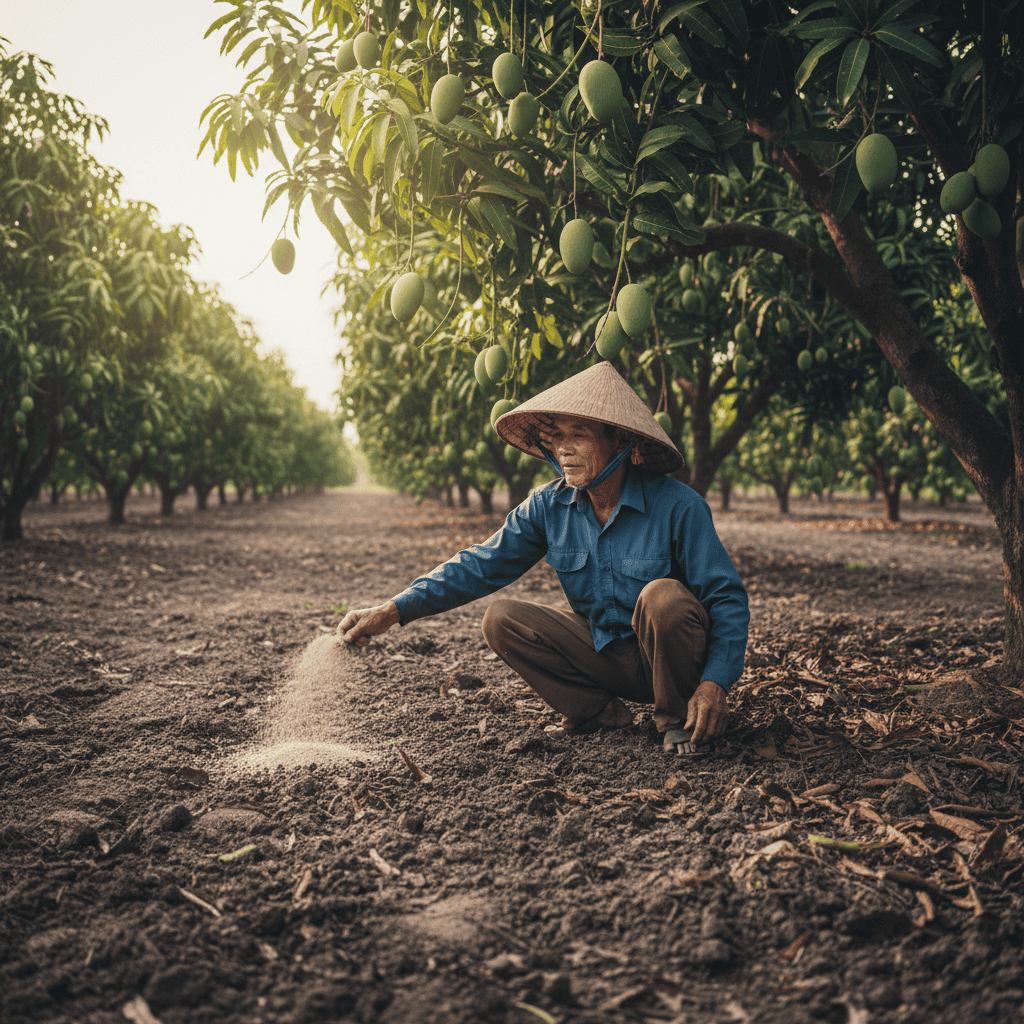 5. Bón phân cho xoài: Bí quyết 